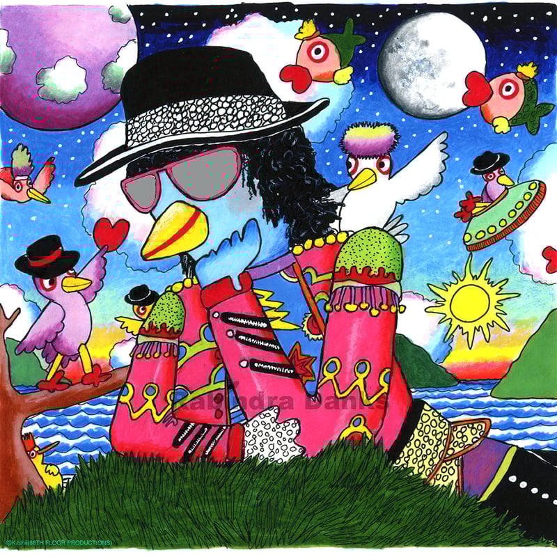 MJ SMILE（版画・版上サイン） | RabindraDanks SHOP