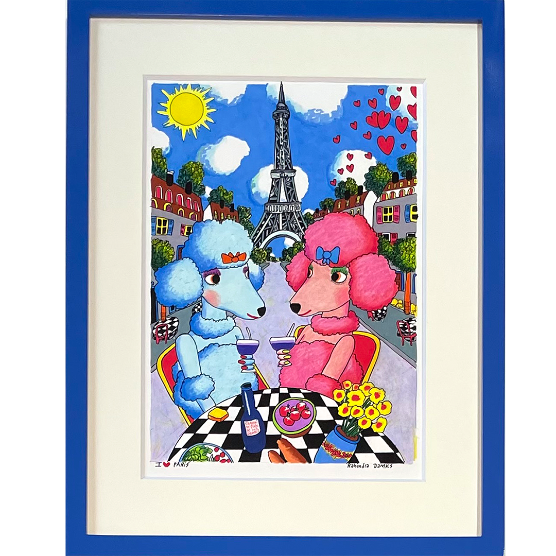I❤️PARIS（版画・版上サイン） | RabindraDanks SHOP