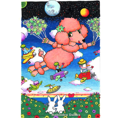 I ❤️STARS    版画（版画・版上サイン）