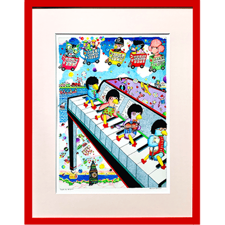 THANK YOU BEATLES（版画・版上サイン）