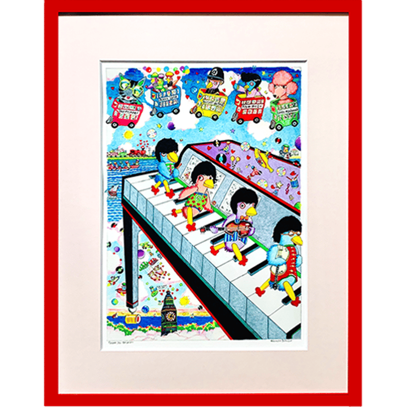 THANK YOU BEATLES（版画・版上サイン） | RabindraDanks SHOP