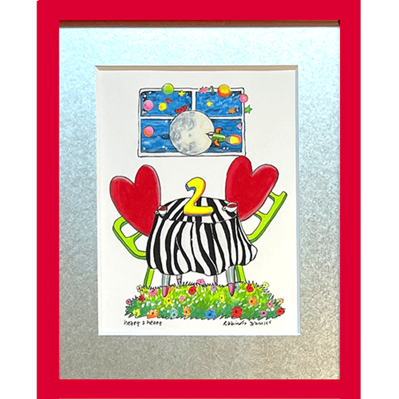 HEART 2 HEART（版画・版上サイン） | RabindraDanks SHOP