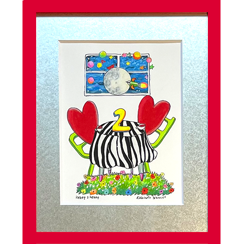 HEART 2 HEART（版画・版上サイン） | RabindraDanks SHOP
