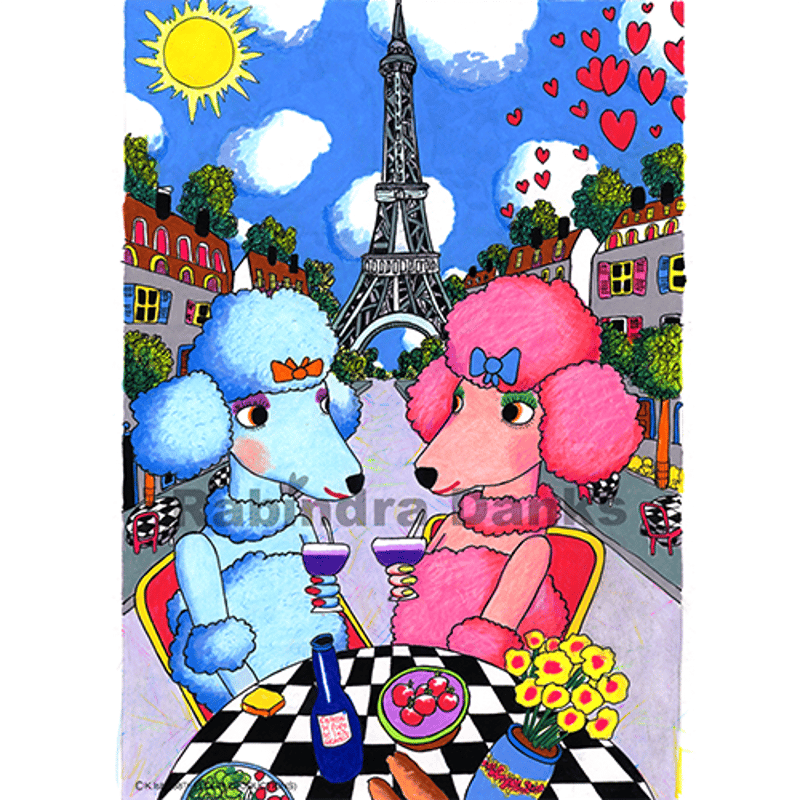 I❤️PARIS（版画・版上サイン） | RabindraDanks SHOP