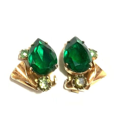 vintage earrings  (1980's )