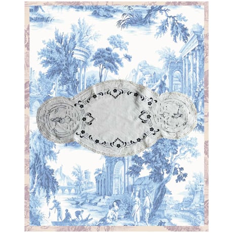 vintage table cloth