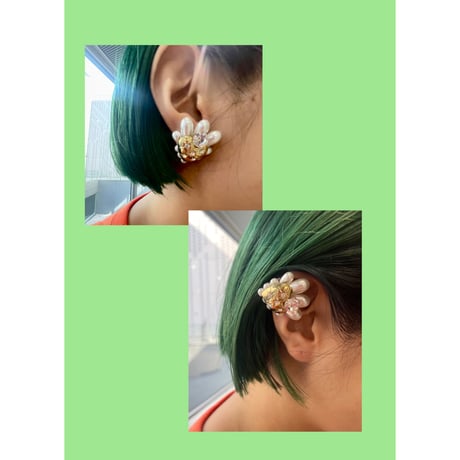 gold heart earrings