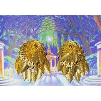 vintage earrings (1980's )