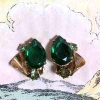 vintage earrings  (1980's )