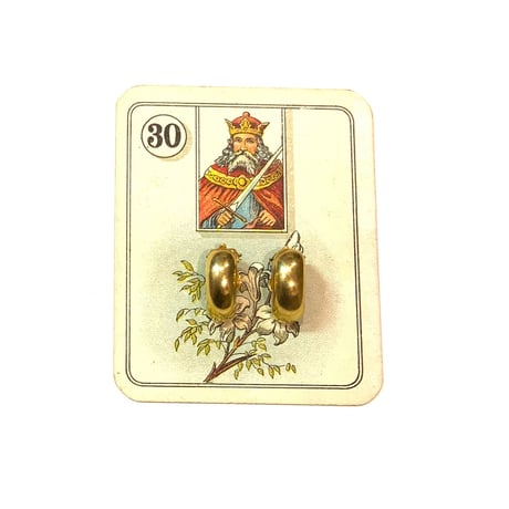 Vintage  earrings ( 1980 年代 )