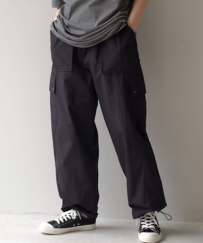 unisex / nylon cargo pants | KALENO