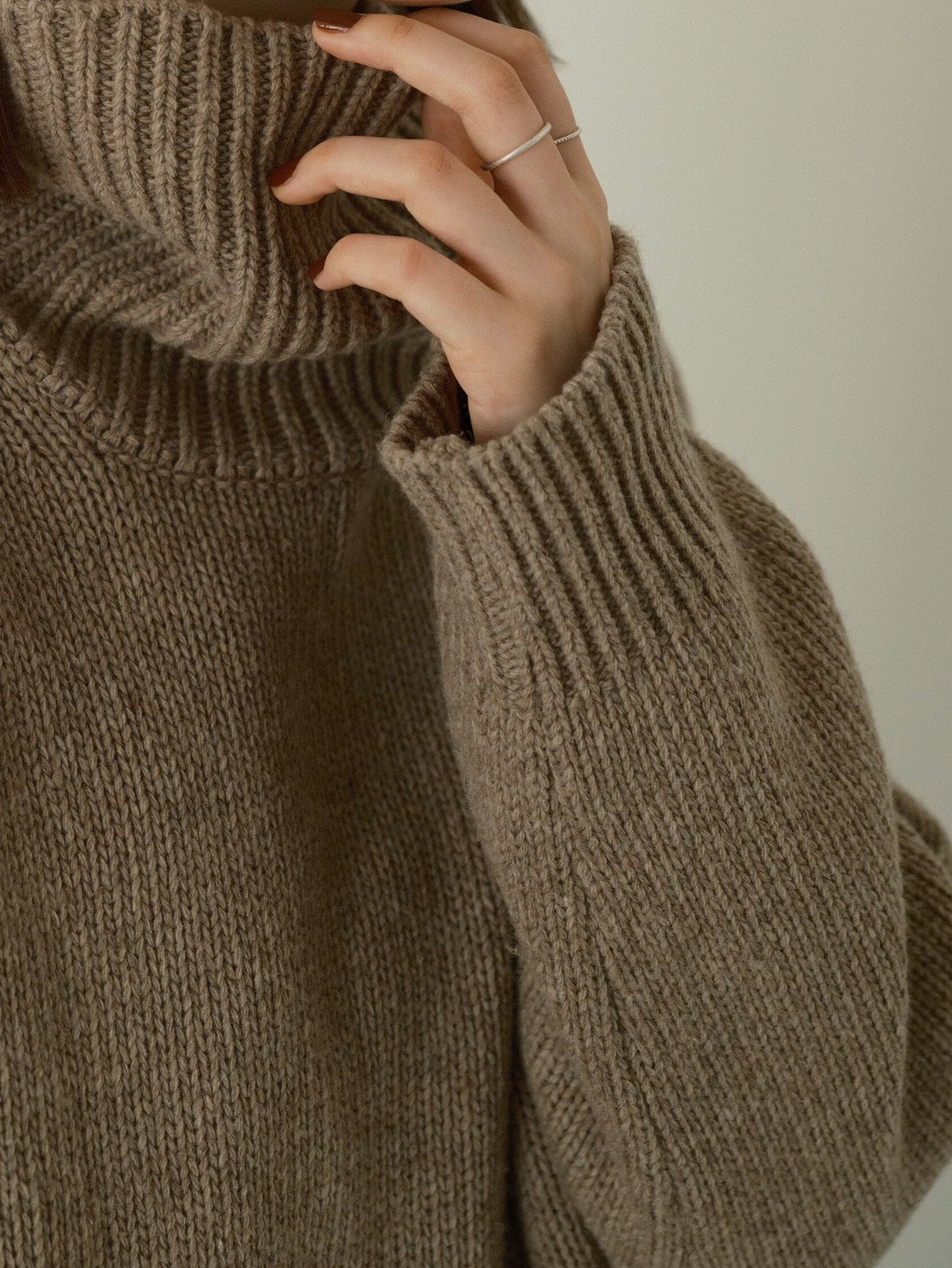 loose turtle knit | KALENO