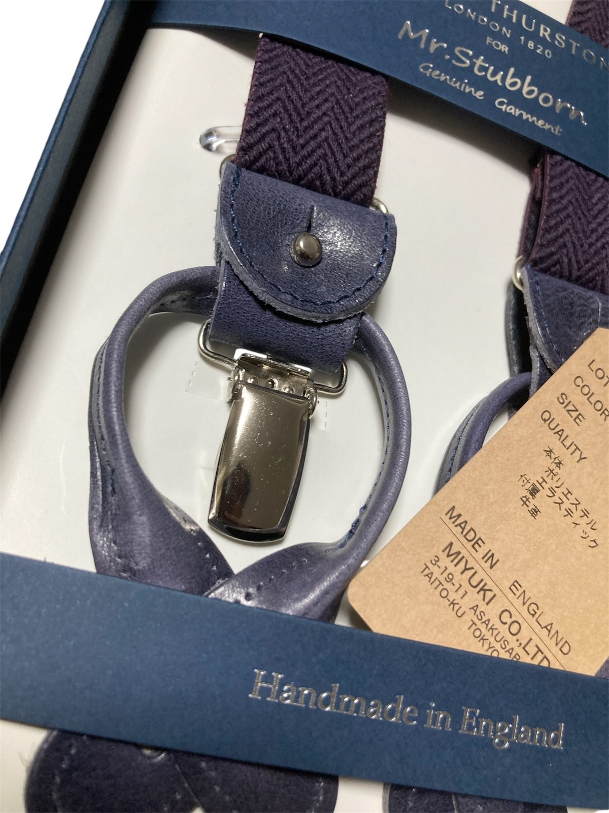 ALBERT THURSTON アルバートサーストン 2WAYサスペンダーELASTIC ALBERT THURSTON アルバートサーストン 2WAYサスペンダーELASTIC