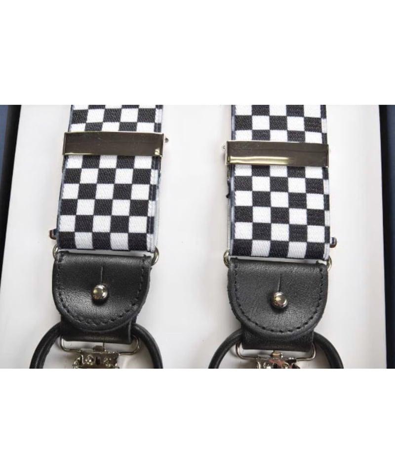 【早い者勝ち】 THURSTON 花柄サスペンダー サスペンダー 英国製アルバートサーストン ウーヴェン6ボタン留