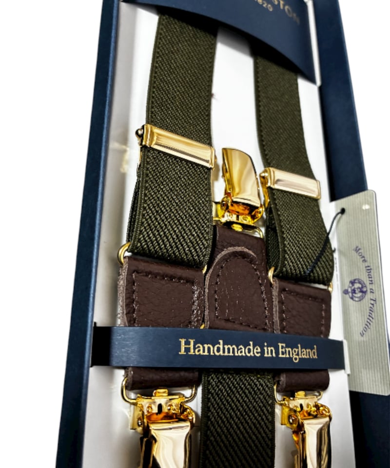 ALBERT THURSTON アルバートサーストン クリップエンドサスペンダー