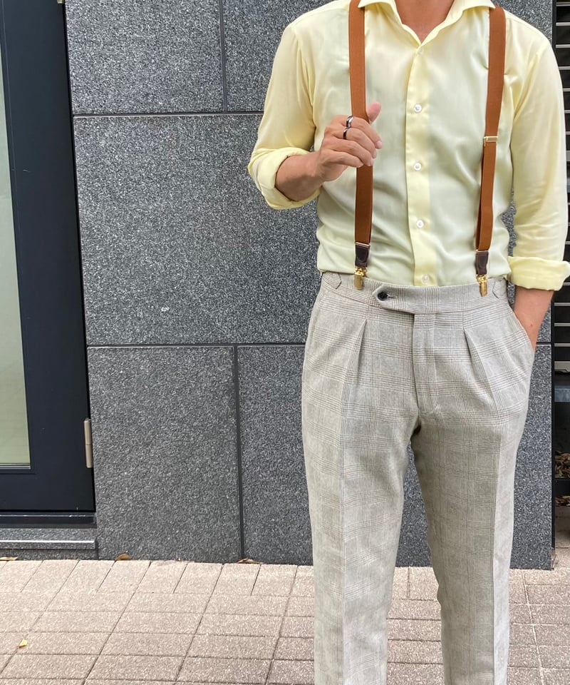 ALBERT THURSTON アルバートサーストン クリップエンドサスペンダー