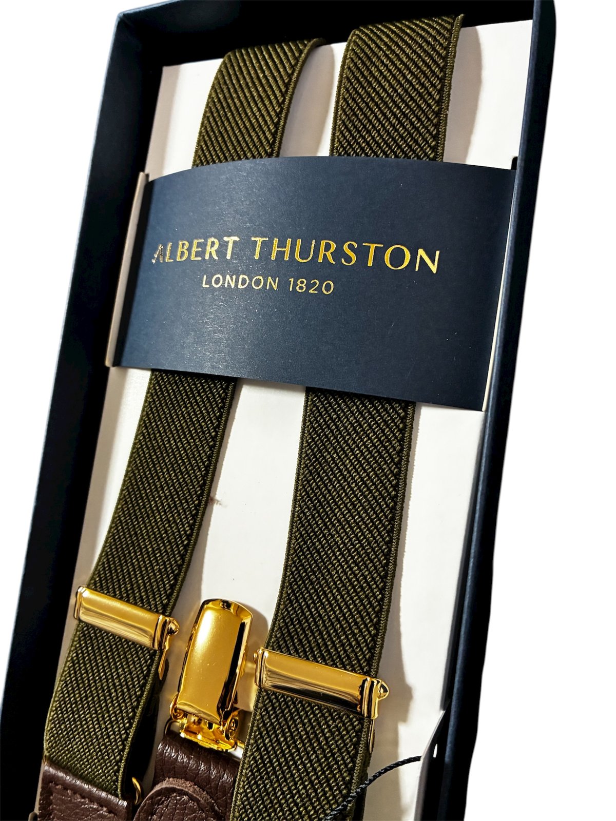 ALBERT THURSTON アルバートサーストン クリップエンドサスペンダー