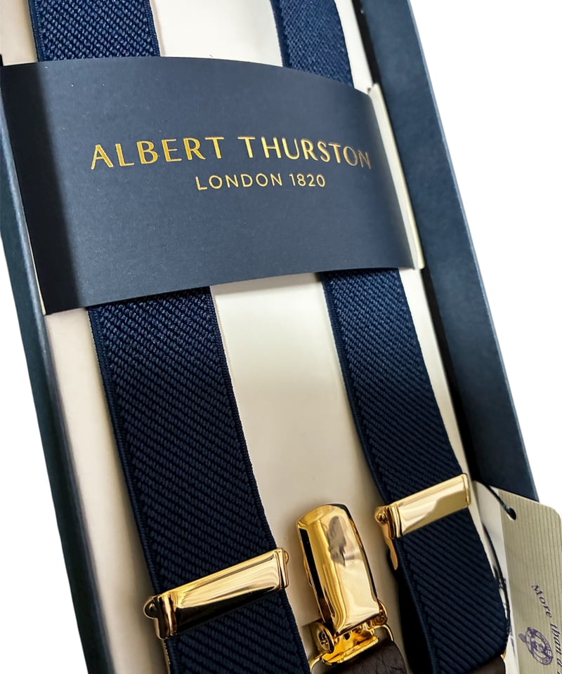 ALBERT THURSTON アルバートサーストン クリップエンドサスペンダー