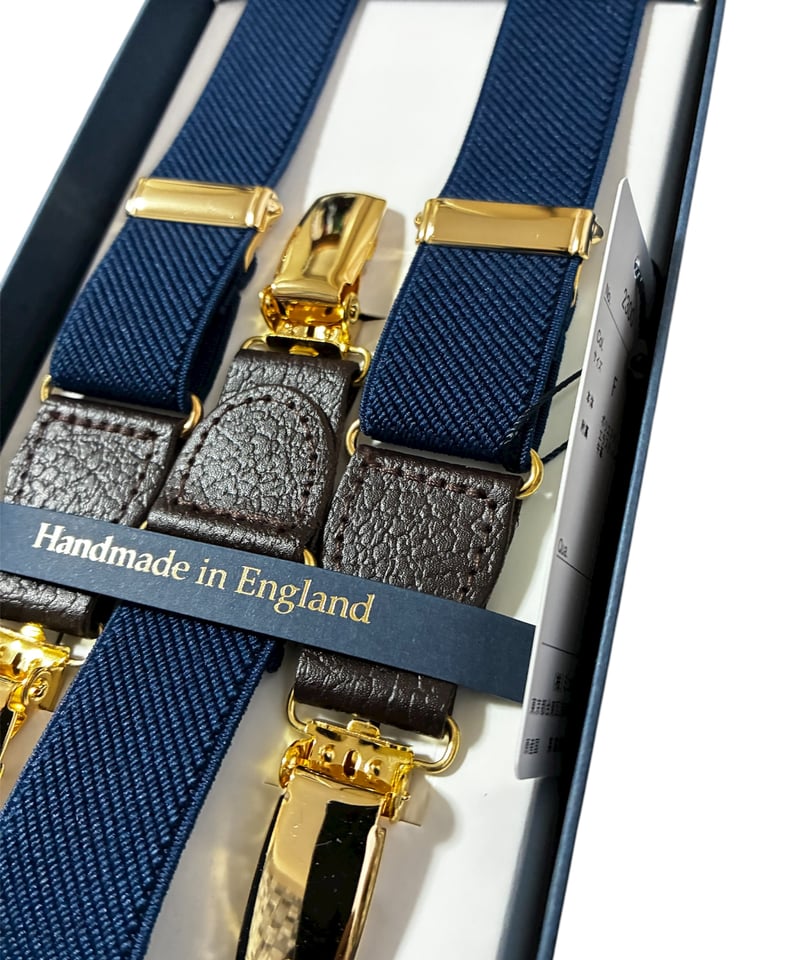 ALBERT THURSTON アルバートサーストン クリップエンドサスペンダー