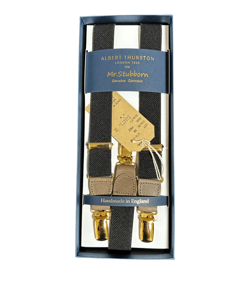  THURSTON／アルバートサーストン サスペンダー ALBERT THURSTON アルバートサーストン サスペンダー ELASTIC
