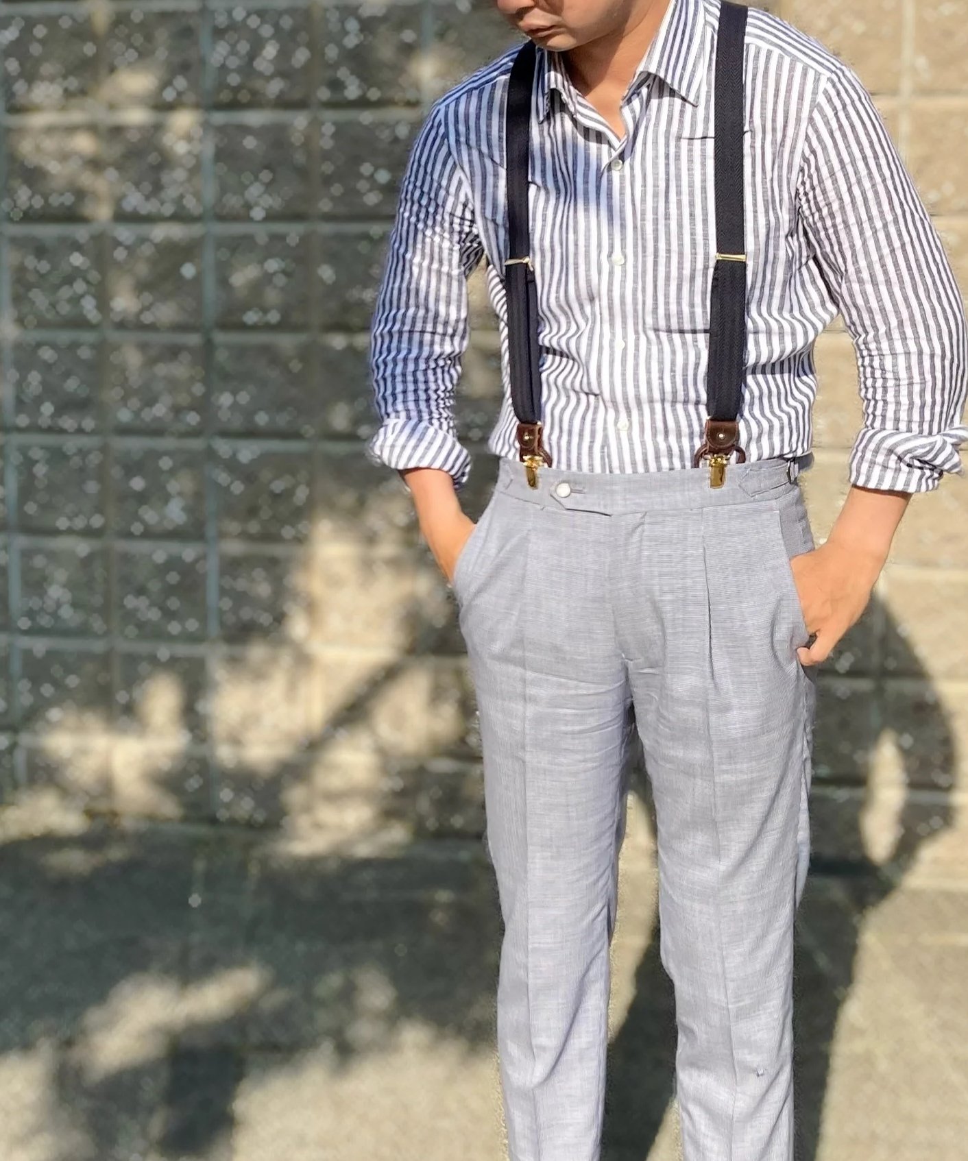 ALBERT THURSTON アルバートサーストン 2WAYサスペンダーELASTIC |