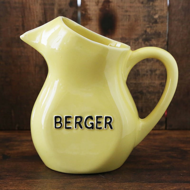 ブロカント　フランスアンティーク　BERGER　カラフェ　ベルジェ　ピッチャー ブロカント フランスアンティーク BERGER カラフェ ベルジェ