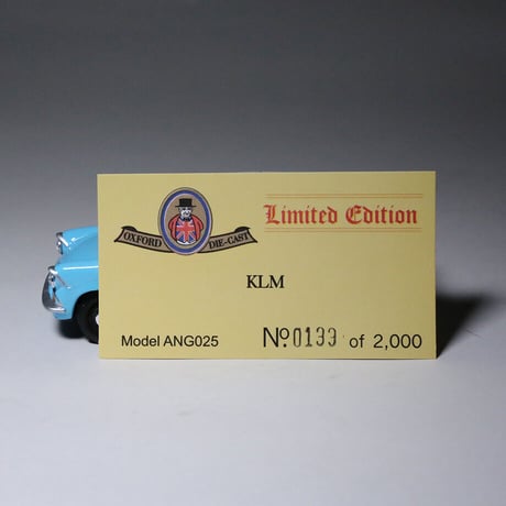 【OXFORD】FORD ANGLIA VAN KLM DUTY OFFICER