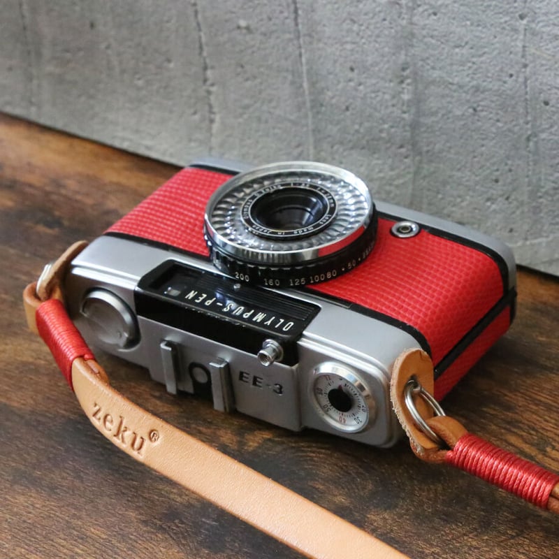 整備済・完動品】 OLYMPUS PEN EE-3 深緑-