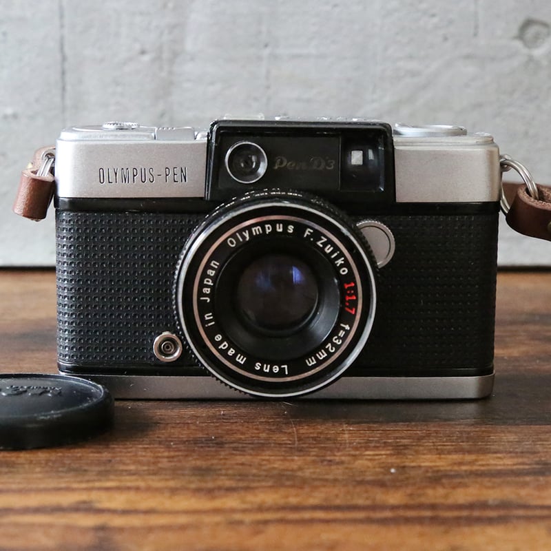 OLYMPUS】 PEN D3 フィルムカメラ（分解整備済・オリジナルストラップ