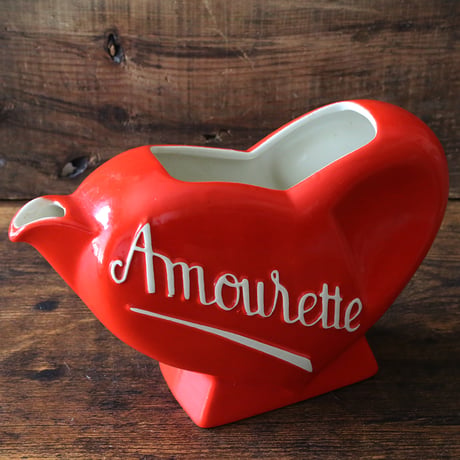 【AMOURETTE】陶器製カラフェ（ウォーターピッチャー・水差し）
