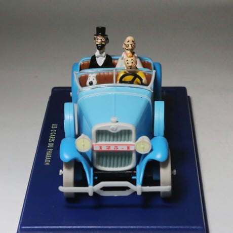 【ALTAS】TINTIN LES CIGARES DU PHARAON Lincoln torpedo grand sport