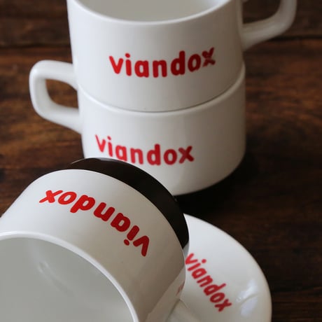 【VIANDOX】スタッキングマグカップ & ソーサー