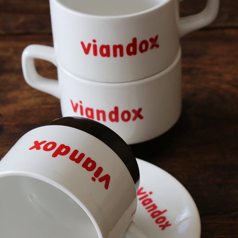 VIANDOX】スタッキングマグカップ & ソーサー | Dear Prudence／ディア