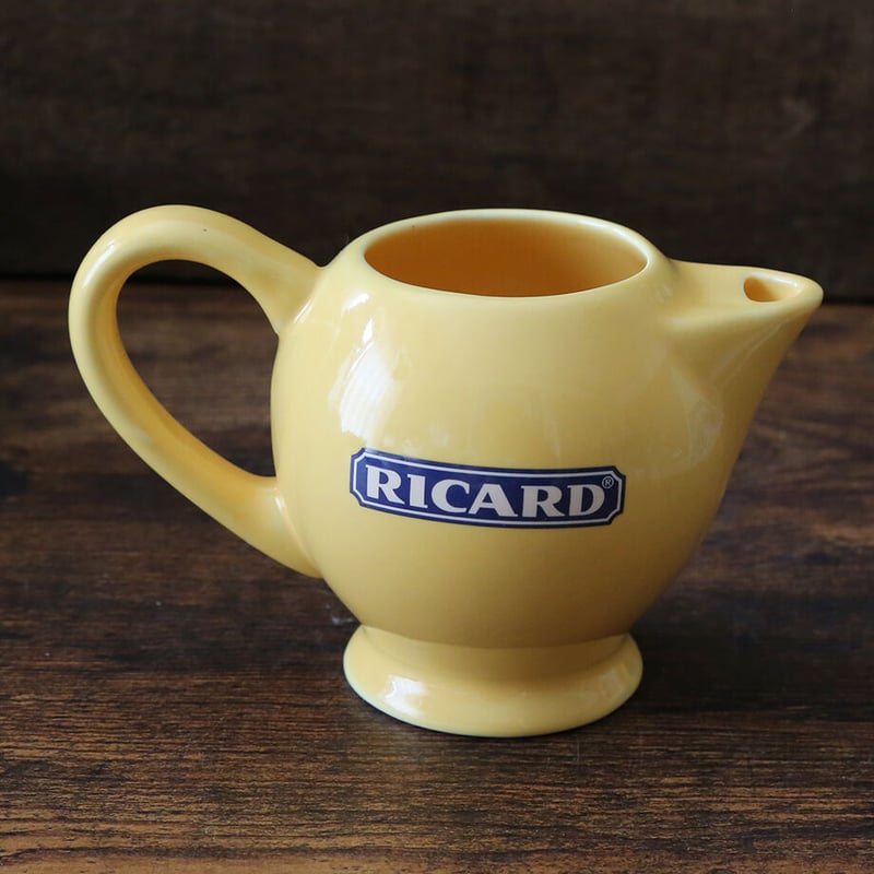 フランス　ヴィンテージ　RICARD ピッチャー　水差し　リカール フランス アンティーク RICARD リカール ピッチャー 水差し