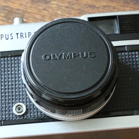 【OLYMPUS】 TRIP 35 フィルムカメラ（分解整備済・オリジナルストラップ・no40）