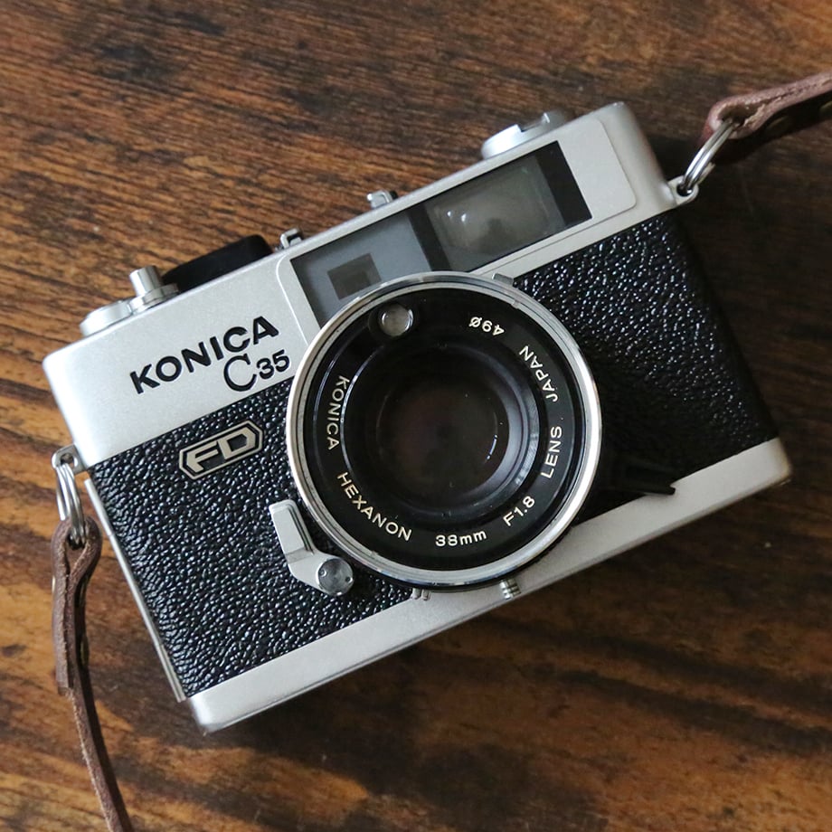 美品Konica C35 FD フィルムカメラ完動品