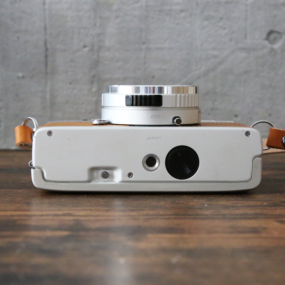 KONICA】 C35 Flash matic フィルムカメラ（分解整備済・オーカー 