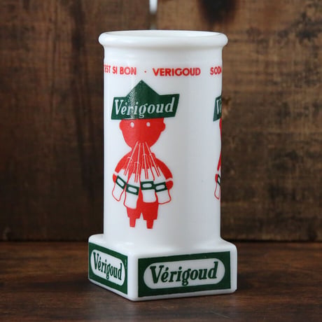 【Verigoud】ミルクガラス製ストロー・スタンド