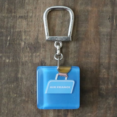 【Bourbon】AIR FRANCE ブルボンキーホルダー