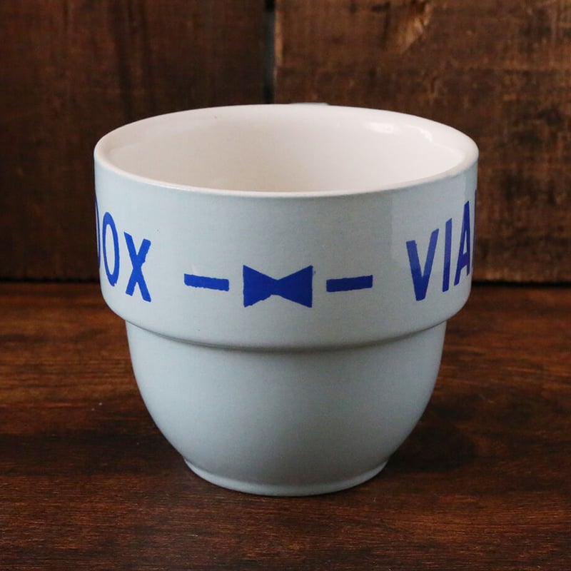 フランス ヴィンテージ VIANDOX スタッキング マグカップ ノベルティ フランス ヴィンテージ VIANDOX スタッキング マグカップ ノベルティ