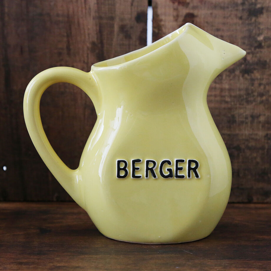 ブロカント　フランスアンティーク　BERGER　カラフェ　ベルジェ　ピッチャー ブロカント フランスアンティーク BERGER カラフェ ベルジェ