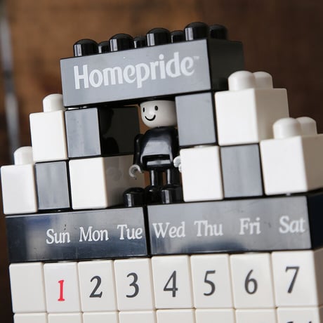 【Homepride】フレッド君 ブロックカレンダー