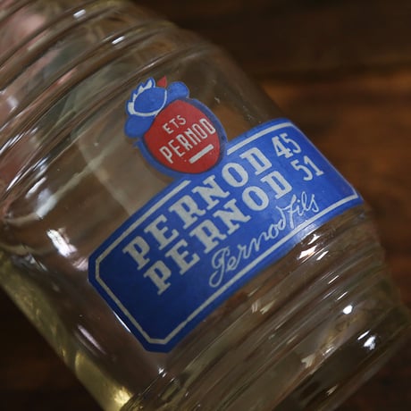 【PERNOD】ガラス製カラフェ（ウォーターピッチャー・水差し）