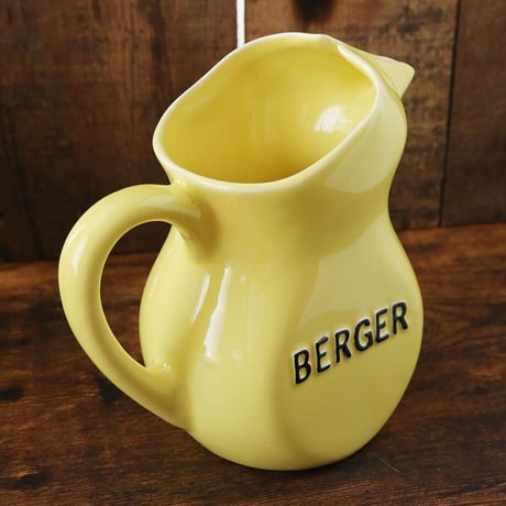 【BERGER】陶器製カラフェ(ウォーターピッチャー・水差し)