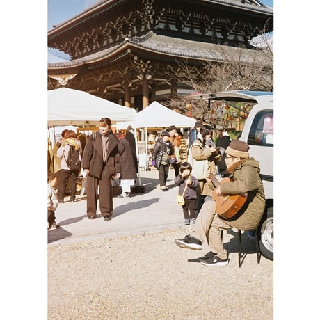 【OLYMPUS】 PEN D2 フィルムカメラ（分解整備済・ネイビーブルーリザード貼り革・オリジナルストラップ・no96）