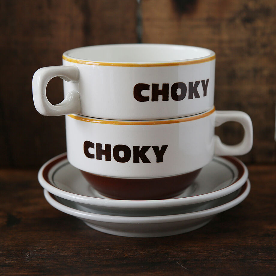 CHOKY 】スタッキングマグカップ & ソーサー | Dear Prudence／ディア・