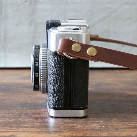 【OLYMPUS】 PEN S 2.8フィルムカメラ（分解整備済・オリジナルストラップ・no137）