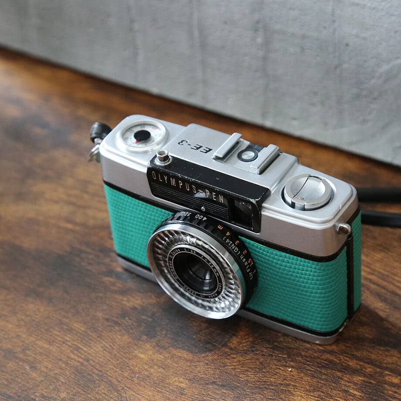 【整備済・完動品】 OLYMPUS PEN EE-3 深緑