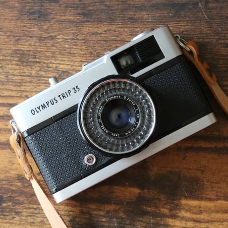 OLYMPUS】 TRIP 35 フィルムカメラ（分解整備済・オリジナルストラップ