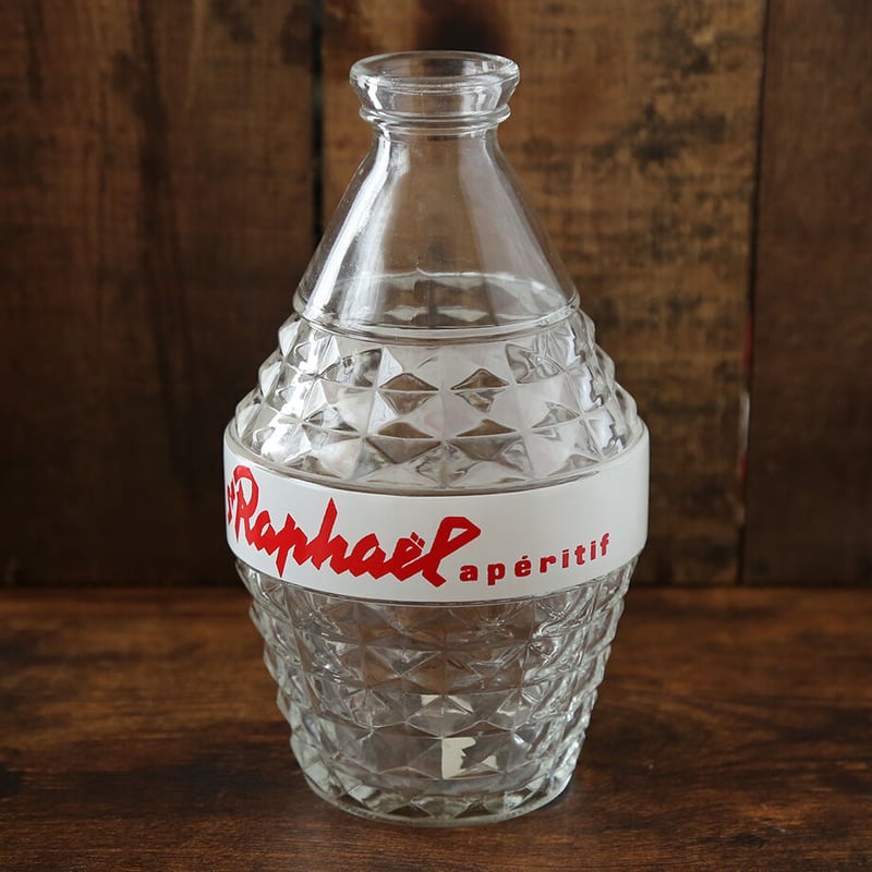 1800年代後半 フランス製ガラス水差し　ピッチャー　状態良好 フランス「縁金彩 鱗文 水差し」《アンティックかとう》